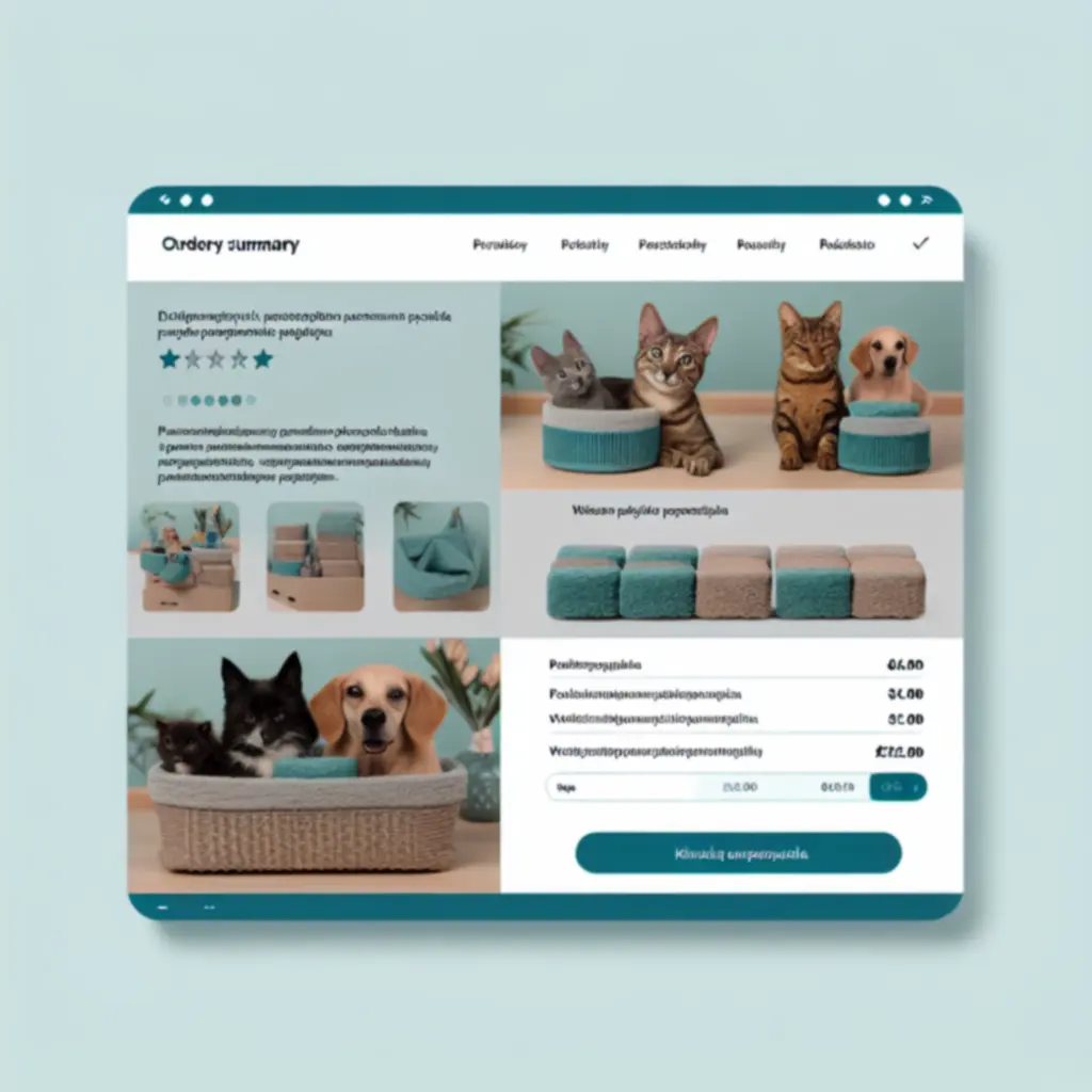 Podgląd koszyka z produktami dla psa i kota