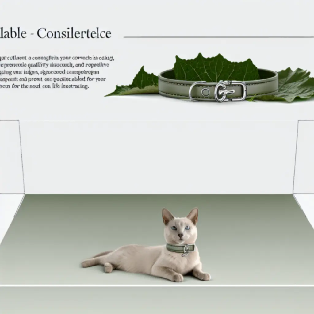 Stylowa obroża dla psa w kolorze teal z metalową klamrą